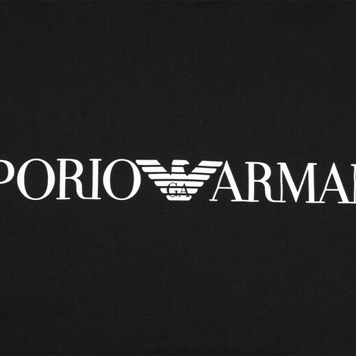 
Armani (ARMANI) Men's Classic Versatile Fashion T-shirt 12006 Gift Black S