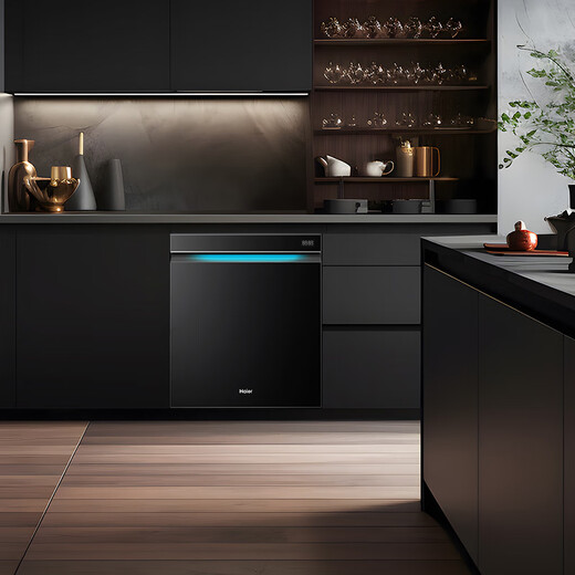 Haier dishwasher, national supplement, double-sided washing new product, 16 sets, large capacity, high water pressure Yunxi 396, double ultra-clean UV sterilization, built-in dishwasher, adjustable basket
