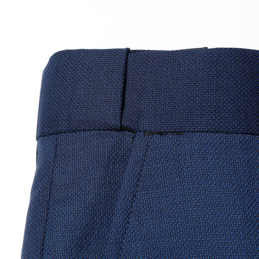 Romon Men's Suit Suit 2025 Spring New Business Casual Professional Suit Western and Middle Youth Suit Sapphire L