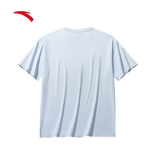Anta casual short-sleeved T-shirt for men and women the same style for summer simple solid color round neck sports base shirt loose couple top