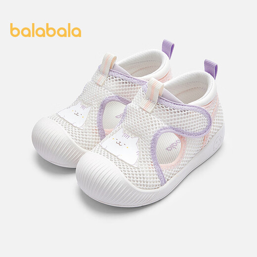 Balabala children's shoes baby toddler shoes children's sandals baby shoes girls 2025 summer breathable mesh 209225144219