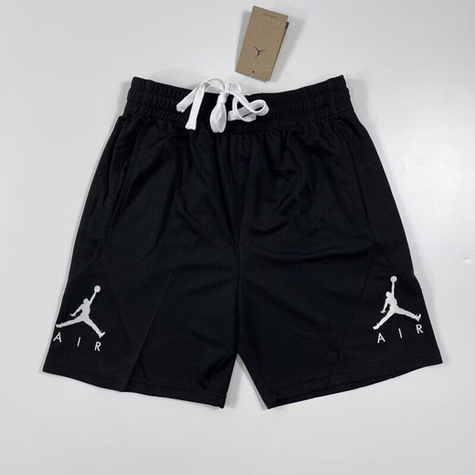 AEROGAMI-Nike新款Air飞人夏季AJ美式DRI FIT透气运动篮球速干短裤五分裤C 耐克1371白/灰 耐克L
