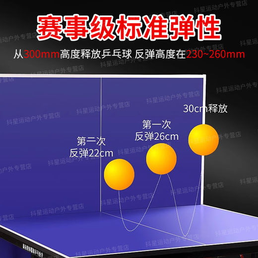 PNT table tennis table indoor foldable mobile table tennis table for home training and competition standard table tennis case foldable without rollers 16mm table top * 30 table legs