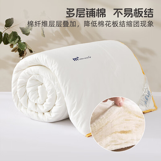 
Mercury Children's Quilt in Winter Cotton Quilt Core A Class Xinjiang Cotton Quilt quilts all seasons about 3.9 Jin [Jin equals 0.5 kg] 150*210cm