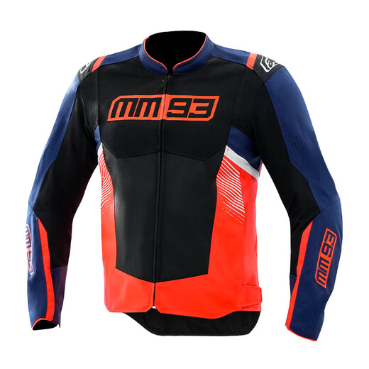 Alpinestars T-SPS V2 Un traje de montar de montaña de primavera estrella y motocicleta de verano Mesh de caballeros transpirables Traje de equitación de motocicleta Negro Rojo y blanco brillante 1342 (93 CO-Brandaña) XXL
