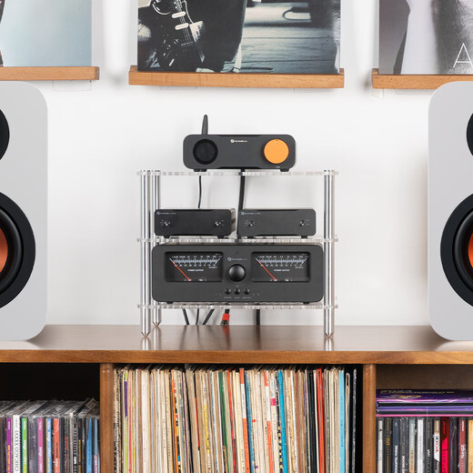 FOSI AUDIOFosiAudio亚克力音响功放架HIFI功放耳放解码器机架铝合金三层 功放架