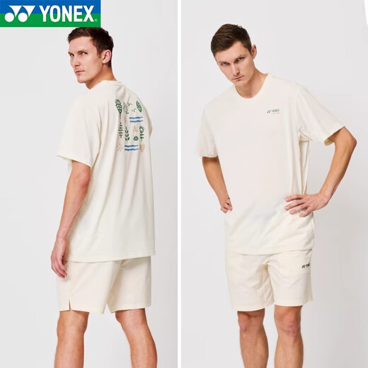 YONEX 25 new YONEX YY badminton uniform sportswear T-shirt quick-drying breathable top short-sleeved men's style-16833CR-olive green 3XL