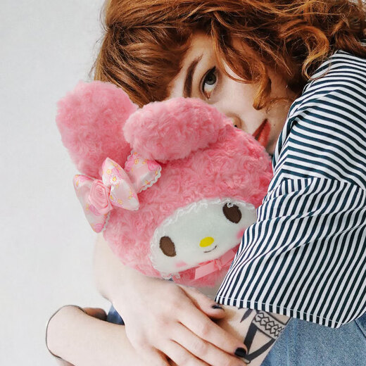 Hello Kitty Sanrio Plüsch Spielzeugpuppe Cat Doll Puppenkissen Geburtstagsgeschenk Mädchen 30 cm Melodie