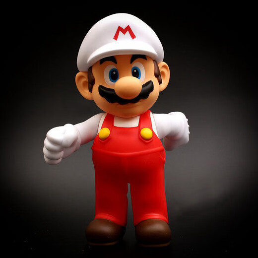 Supermario Louis Yoshi Adornos de juguete de muñeca Modelo Modelo MOVABLE 25 Yoshi Blue Dragon Box Mario
