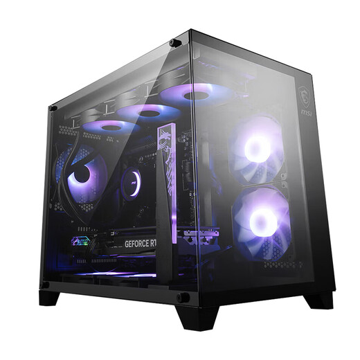 MSI i5 14600KF/14400F/12400F with 5060Ti/5070Ti E-sports game complete machine design host rendering AI assembly computer desktop configuration 1 14600KF+ complete machine without graphics card