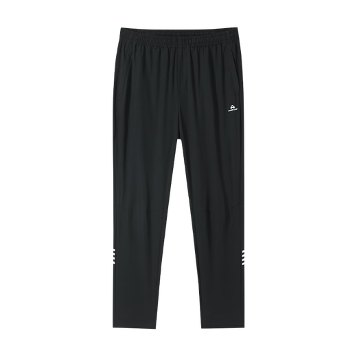 Tuoluzer cool and quick dry pants for men's summer outdoor casual sports pants stretch breathable straight pants gray L