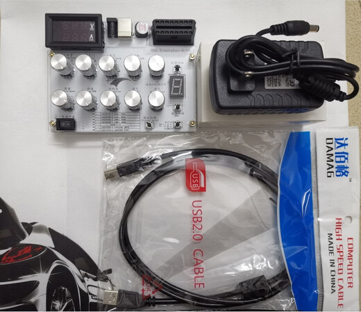 适用于汽车ECU模拟器 ELM327开发测试 ISO15763 CAN 车联网 OBD模  OBD模