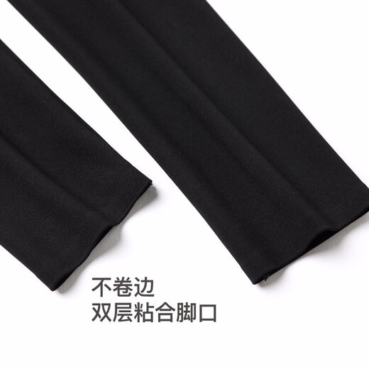 Every time women's autumn leggings for women yoga stretch pants wearing tight shark leather long pants for women 6631 black M