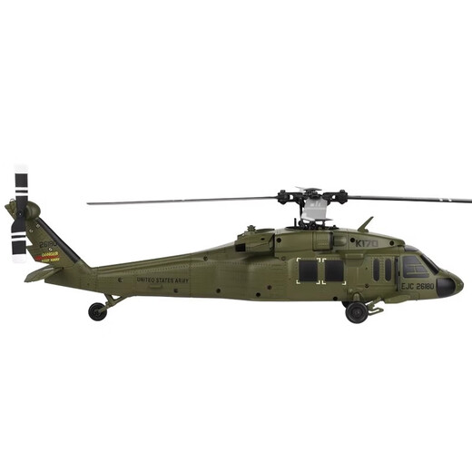 伟力之星 GREAT POWER STAR伟力新品K170黑鹰UH60L遥控直升机四通道4桨仿真无刷定高航模飞机 K170黑鹰直升机【全套到手飞】 畅玩-三电