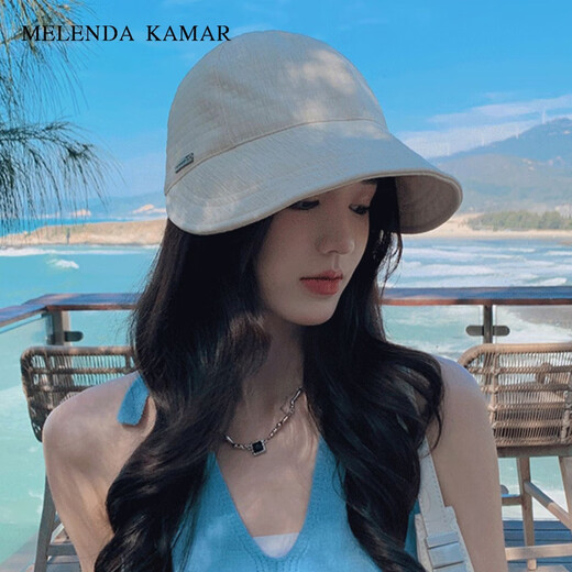 Melenda Kamar Sun Protection Sombrero para mujeres en verano 2025 Nuevo sombrero de sol protección UV Béisbol Gat de béisbol Regalo de cumpleaños para novia esposa beige