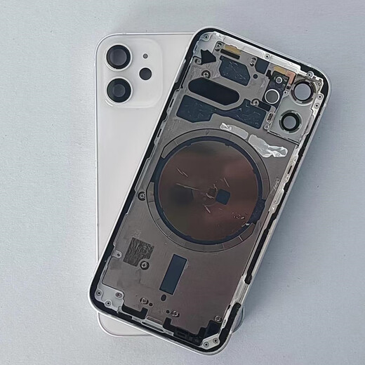 Suitable for Apple 12 back shell assembly, 12mini back cover assembly shell, 12promax original back shell glass assembly, 12 original disassembled casing, color order notes, US