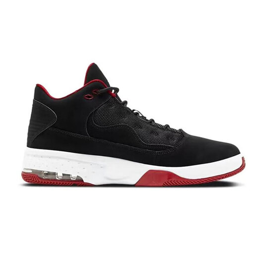 
Nike (NIKE) basketball shoes men's shoes 2025 summer new JORDAN MAX AURA 2 shock-cushioning wear-resistant sports casual shoes CK6636-016 black and red 40