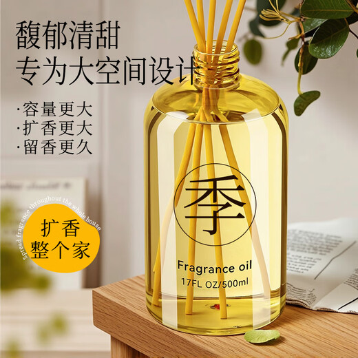 WITCEMEY Aromatherapy Indoor Bedroom Fragrance Refill Liquid Home Room Dormitory Living Room Office Incense Aromatherapy All-Season Zen Tea