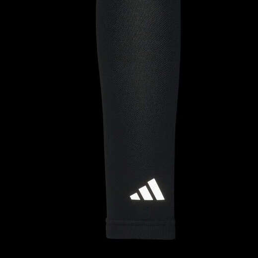 阿迪达斯 （adidas）【劲浪体育】男女通款舒爽透气跑步运动健身袖套黑色IK4839 图色 S