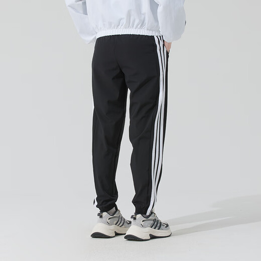Adidas Femme's Sports Suit 25 NOUVEAU CONSTROFT Veste en veste à vent tissée à bout de souffle Pantalage en vrac en deux pièces JE6173 + JI8313 M