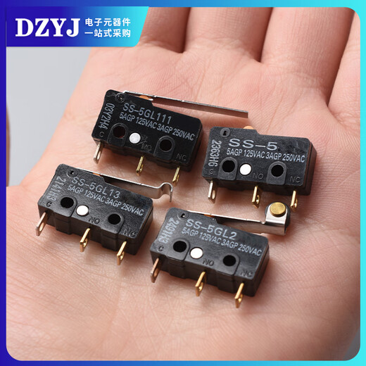 Stroke micro switch SS-5/5GL2/5GL-F 5GL13 button limit switch Omron SS-5GL111 (extended handle)