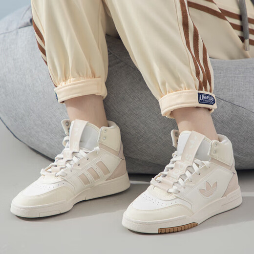 阿迪达斯 （adidas）三叶草板鞋女鞋2025夏季新款高帮缓震运动鞋轻便透气休闲鞋 IF2677 36