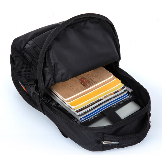 SUISSEWIN Xiangxing Backpack Business Laptop Bag 15.6-inch Large Capacity Water-Repellent Backpack SN9923 Black
