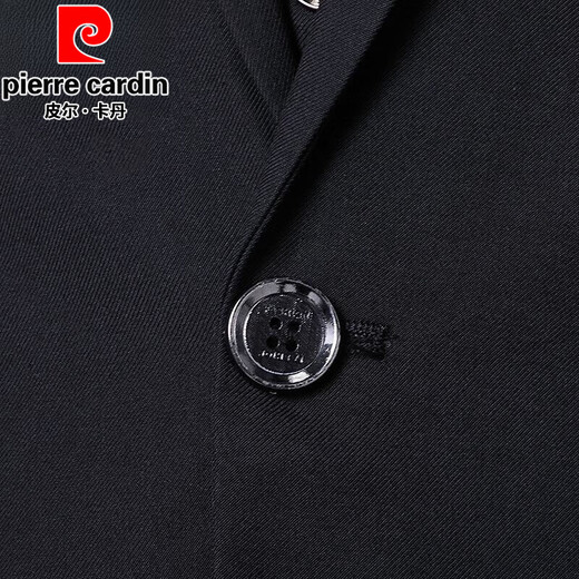 Pierre Cardin Suit Men's Business Slim Profess-Traje formal Formal para hombres El novio del novio Jacket de boda de la boda del novio Doble [traje + pantalones + chaleco + camisa + corbata + caja de regalo] L 170 [traje 100-115 Jin [Jin iguala 0.5 kg]]]