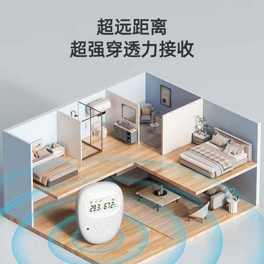 
LUCYLEE Japanese Enuresis Alarm Baby Night Urine Wireless Sensor Reminder Artifact Diaper Elderly Prevents Bed Wetting [Basic Model] Wireless Wear/Double Broadcast
