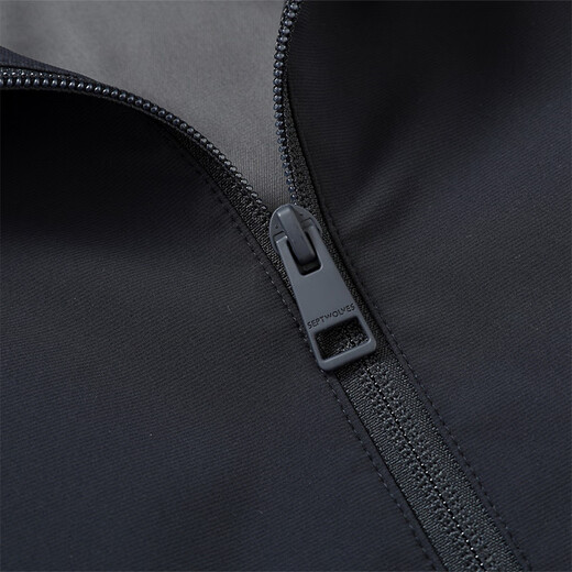 Seven Wolf Jacket para hombres Autumn Jacket Business Stand Collar Casco Top Casual Single Chain