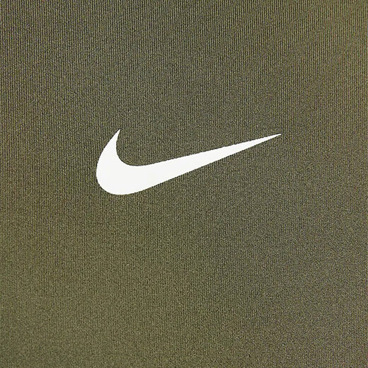 Nike (Nike) T-shirt long à manches masculines 2025 Été Nouveaux sports Running Training Casual Stand-Up Collar Pullover HV8212-677 HV8212-222 Green / Année Nouveau modèle M M