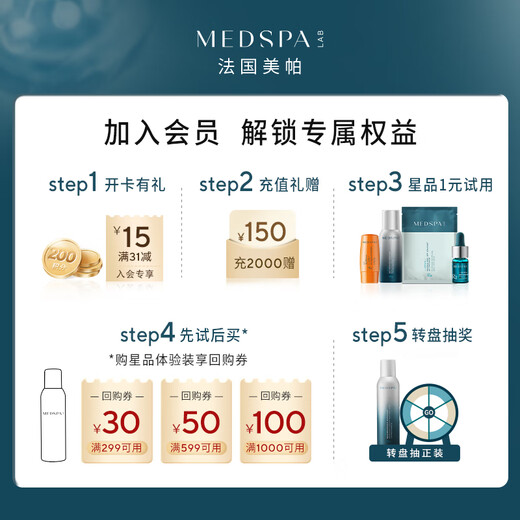 Medspa Unsichtbare Reparatur Sonnenschutzmittel 30ml SPF30PA ++++ Leichter, erfrischender, nicht fettig