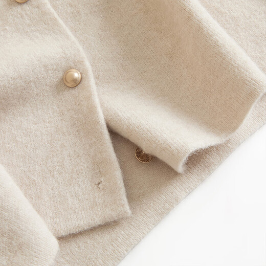 She pool single breasted vest 2025 autumn new women's round neck sleeveless knitted vest simple vest