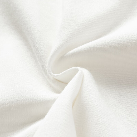 DAVE&BELLA girls long-sleeved T-shirt new children's bottoming top baby girl spring clothes casual children's pullover pearl white ready stock 110 cm (recommended height 100-110cm)