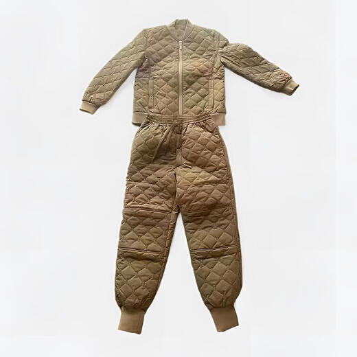 Jihua 3505 19 New Border F Anti-Patrol Cotton Clothes and Pants Suit P Cotton Cold Zone Plaid Warm Cotton Clothes Men's Winter Cotton Clothes to Prevent Cold Plaid Warm Cotton Clothes and Pants Suit P Cotton 175/92-96