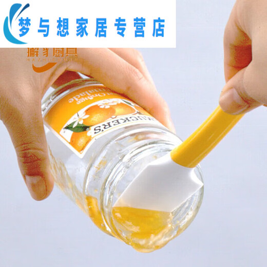 硅胶刮刀 硅胶果酱刮刀小号迷你瓶底铲勺烘焙翻拌面包三明治 1048 烘焙刮刀 25cm