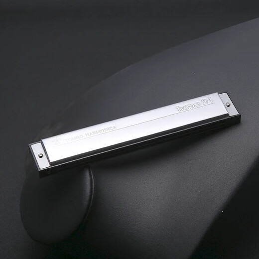 Tombo Japan Tongbao 6624 Harmonica 24-луночная полифоническая C-Tune Дети взрослые начинающие для начинающих.