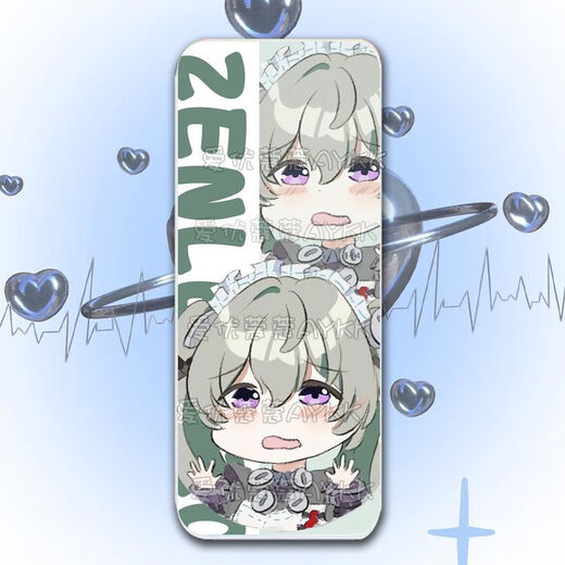 精品绝区零珂蕾妲星见雅仓角眼镜盒双面定制大容量轻便学生近视收 [眼镜盒]A16823白色