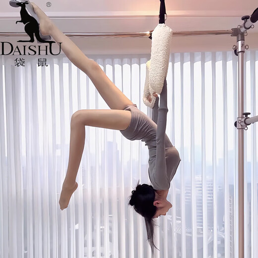 Kangaroo (DAISHU) Beautiful Yoga Wear for Women 2025 New One-piece Fitness Wear Pilates Training Wear High-end Tight Sports Shorts Gray One-piece S (80-98Jin Jin is equal to 0.5kg)