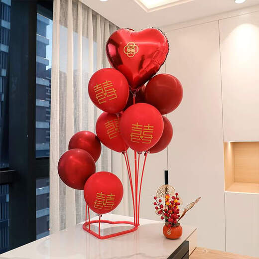 Hochzeitszimmer Dekoration Dekoration Liebe Ballon Klammer Männer und Frauen Hauptschlafzimmer Hotel Hochzeit Neues Haus Klappballon Tisch schwimmend B3890 Prinzessin bitte rich reichen 0