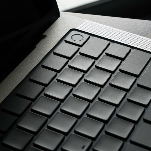 Apple MacBookpro Air Huawei Honor Xiaomi Lenovo Laptop Keyboard Film Aufkleber Film Transparent Black 1049 mit Fingerabdruck No-Slyboard-Tastaturbeleuchtung