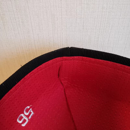 昭麓新疆民族帽子精品男士花帽四角折叠绣花头饰维族成人舞蹈舞台演出 麦穗花红色 L(58/59厘米）