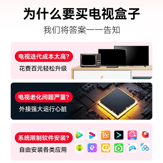 天猫魔盒8升级款 网络电视机顶盒电视盒子家用播放器网络盒子wifi全网通高清机顶盒免费看电视农村电视神器 天猫魔盒8Air SE【4K超清+16G内存】 4K观影+超大内存+一键投屏