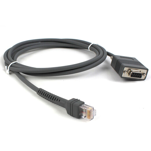 Honeywell (Honeywell) 1470G/1472G Беспроводной код сканирующий штрих -код штрих -кода QR -код сканирование пистолетного экрана супермаркета Scanner Вспомогал кабель данных по последовательному порту RS232 (включая источник питания)