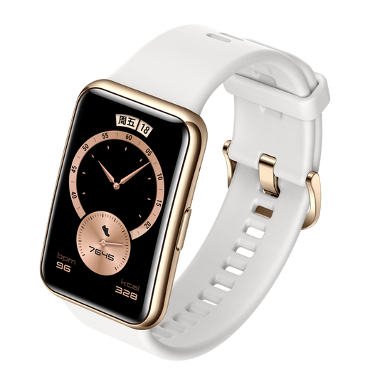 
Huawei [Goddess Gift Recommendation] Huawei Watch Women's Watch Fit Sports Intelligent 2 Generation Wearing Heart Rate Sleep Physiology NFC Scan the QR code to pay for Blood Oxygen 520 Gift Stainless Steel Frame | Upgraded Version Frosting White - Offer Rose Gold Milan Steel Belt