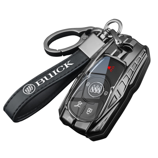 Bozi is suitable for 2023 Buick gl8es key cover 17/18/19 GL8 Lu Zun 653t Avia car shell buckle Buick GL8 (gun color) (Pi Xiu buckle)
