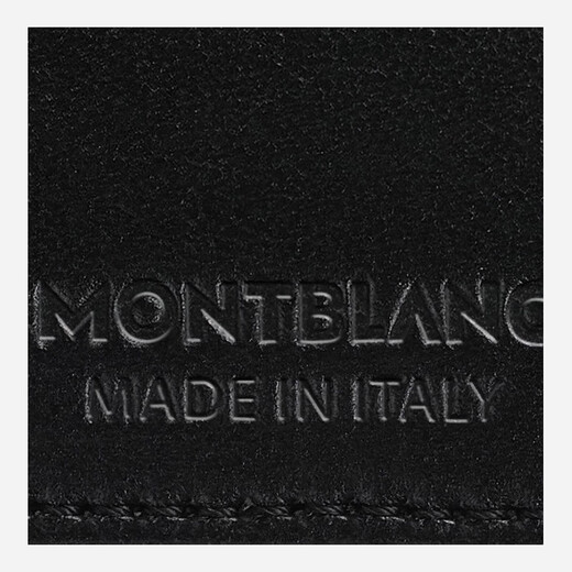 万宝龙MONTBLANC风尚3.0系列6cc卡包 131768黑色七夕礼物