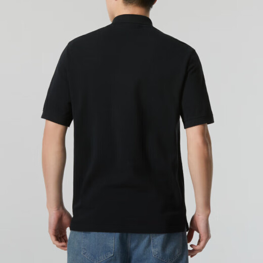 耐克（NIKE）运动套装男两件套 纯棉POLO衫翻领短袖T恤跑步长裤束脚收口休闲裤 FN3895-010+FN3802-010 M