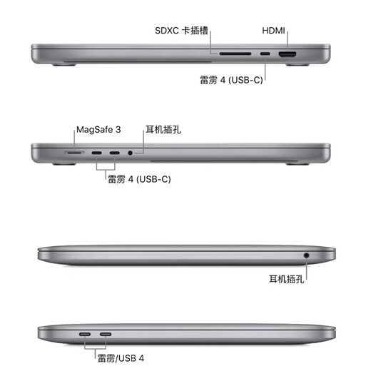 Apple Macbook Pro二手苹果笔记本电脑超强M芯商务办公娱乐设计剪辑开发后期制作 99成新 19款13寸i7/16G-256G定制MV962