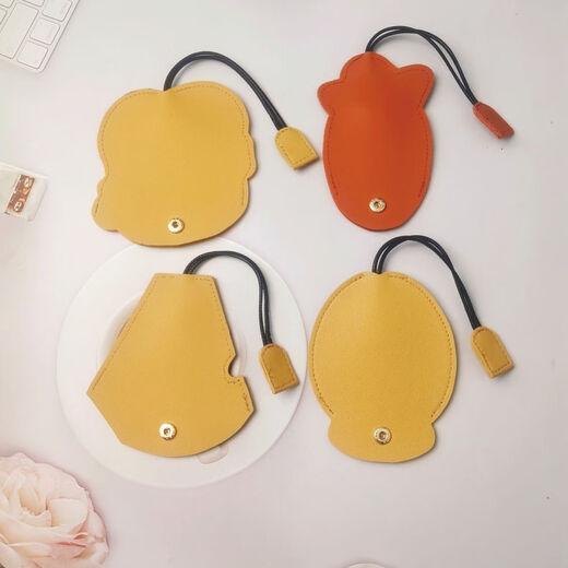 Meipai Key Pull-up Cartoon Electric Vehicle de grande capacité Pack de clés créatifs Car universelle mignonne ouverte SN6398 Pack de clés de toast jaune